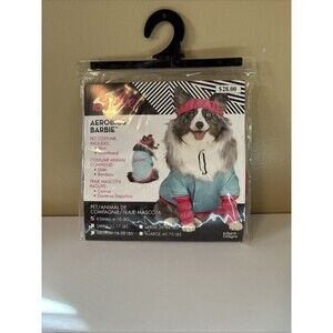 Barbie Aerobic Blue Pink Dog Funny Costume X-small 6-10 LBS In Spirit Design NWT